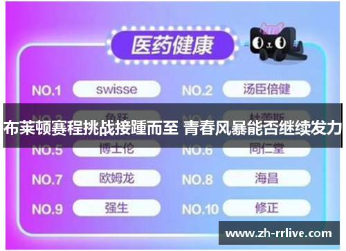 布莱顿赛程挑战接踵而至 青春风暴能否继续发力 布莱顿赛程挑战接踵而至 青春风暴能否继续发力